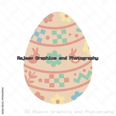 Intricate Zentangle Easter Egg Illustration Ornate Mandala Line Art Vector