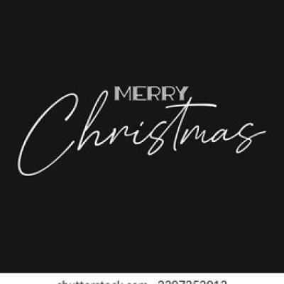 Merry Christmas Thin White Script Small Caps - find similar on Dreamstime