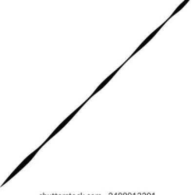 Smooth Tapered Diagonal Brush Stroke
