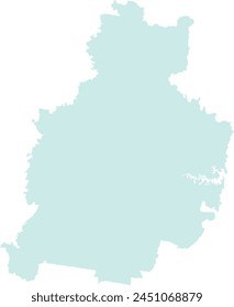 Sydney Map Mint Green Silhouette