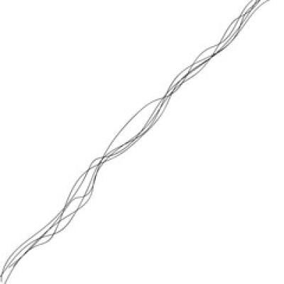Wavy Twisted Line Brush Stroke Diagonal - find similar on Shutterstock