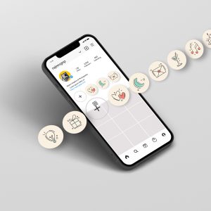 Instagram Highlight Icon set